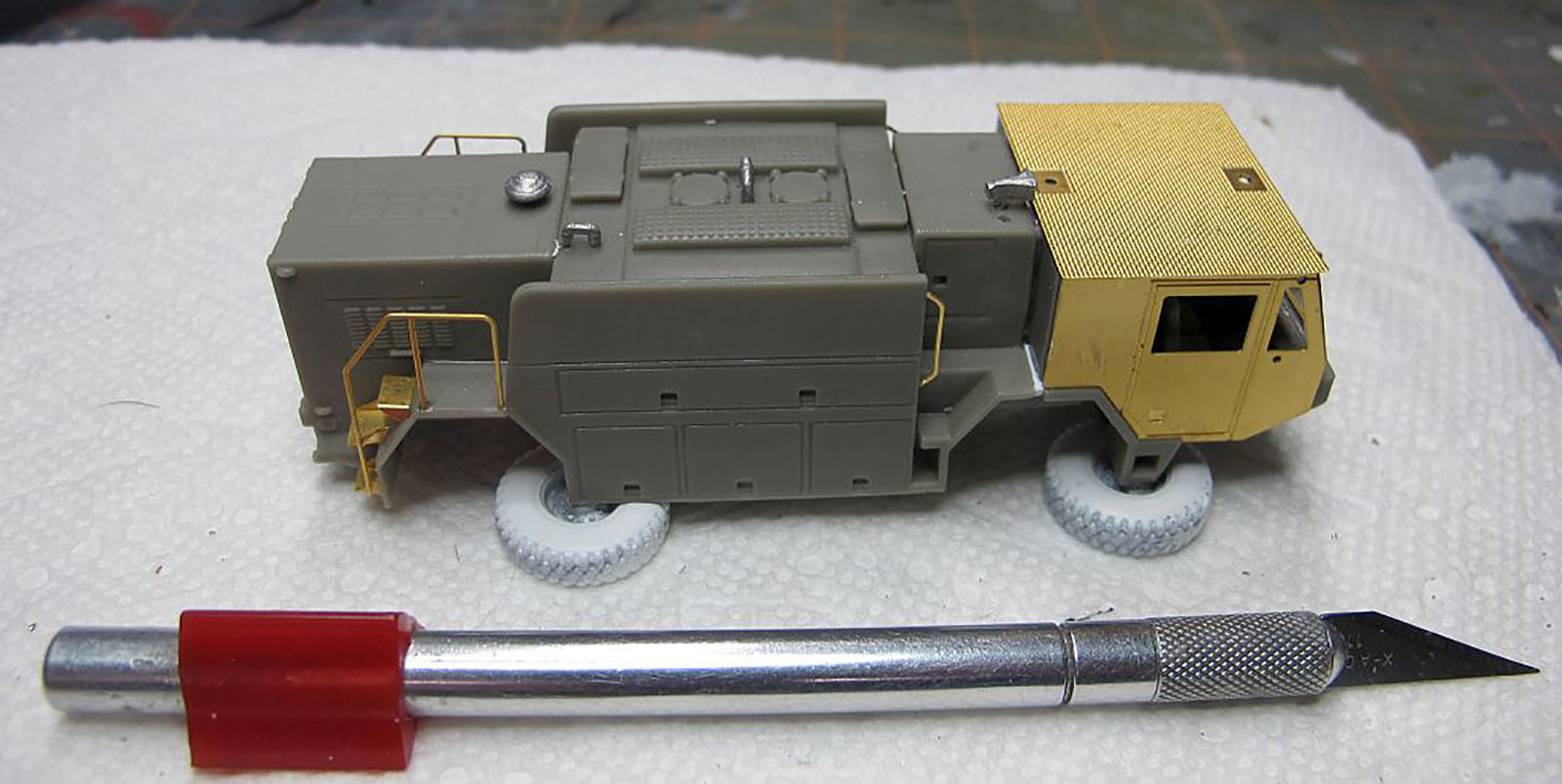 USAFline 1/72 Oshkosh P-19 Fire Truck Build Review Image