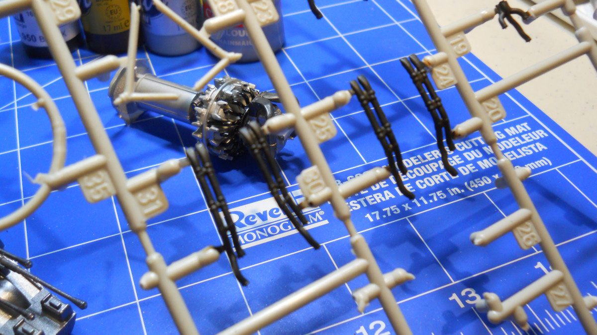 Zoukei-Mura 48001 1/48 J7W1 Shinden Build Image 21