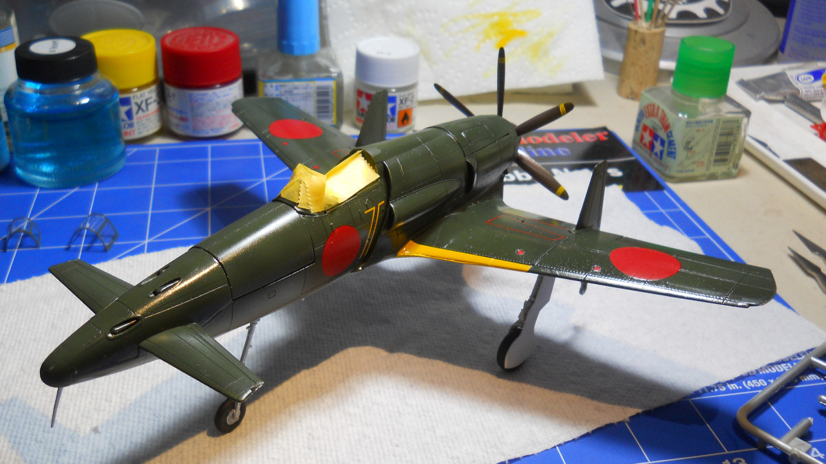 Zoukei-Mura 48001 1/48 J7W1 Shinden Build Image 50