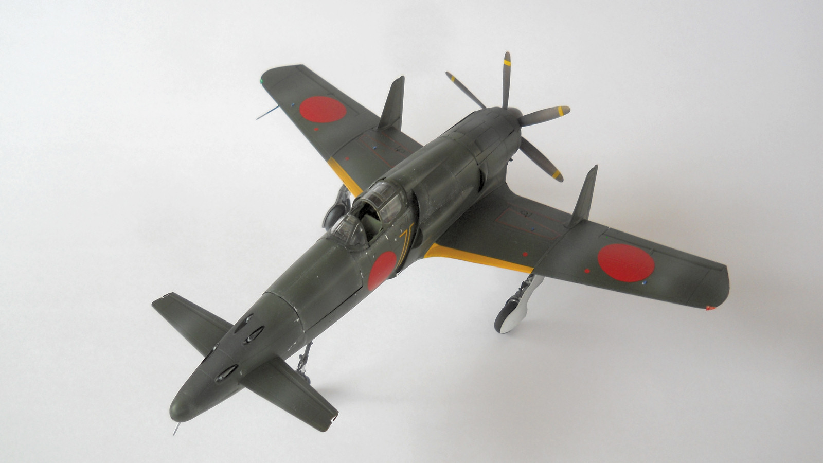 Zoukei-Mura 48001 1/48 J7W1 Shinden Build Image 54