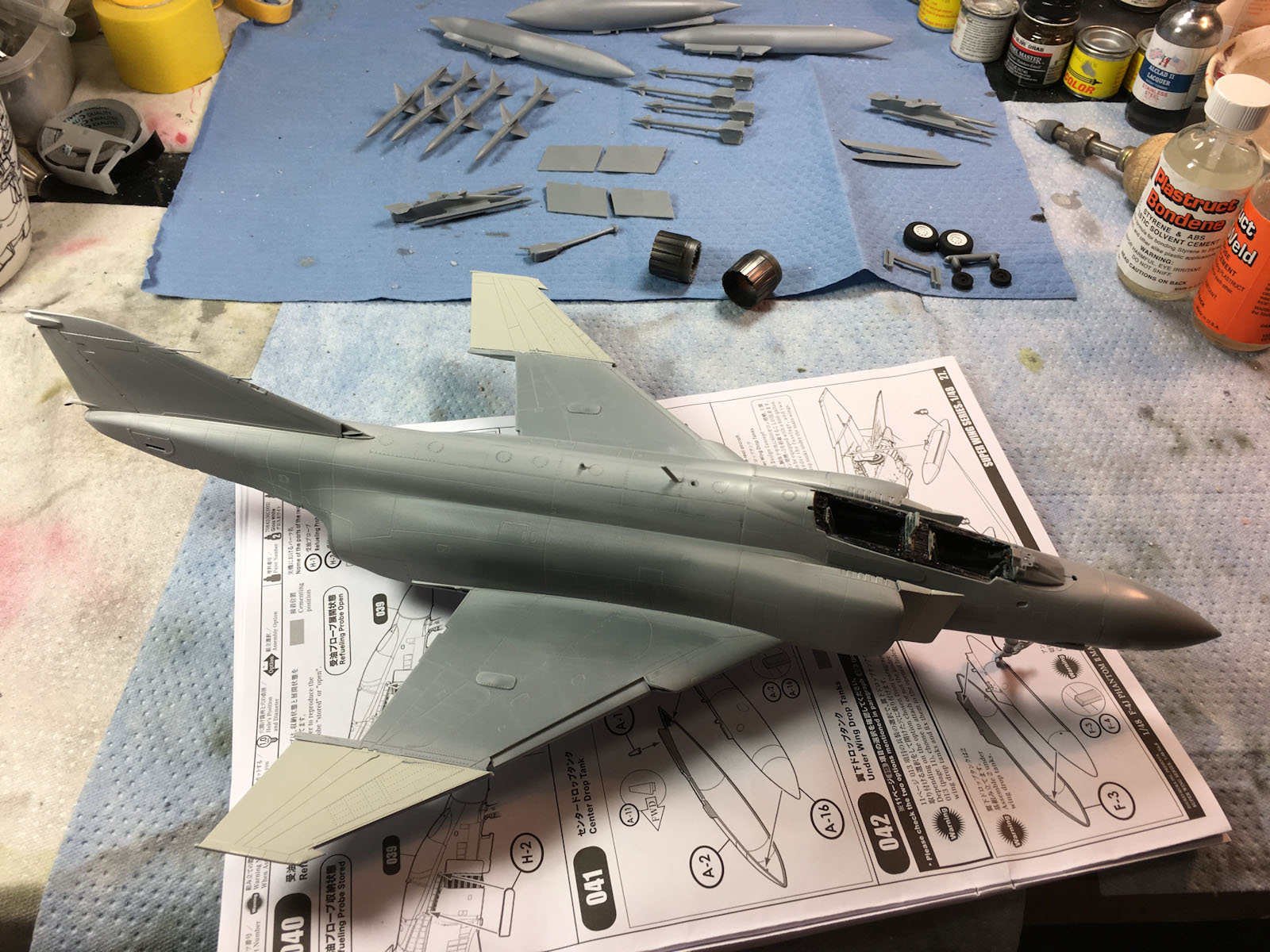 Zoukei-Mura 48008 1/48 F-4J Phantom II Build Image 09