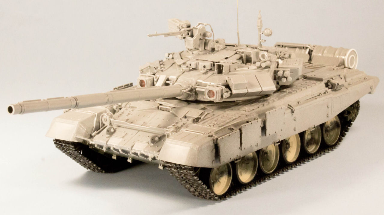 Zvezda 1/35 T-90 Main Battle Tank Build Review Image