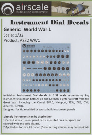 WW1 Generic Instrument Dial