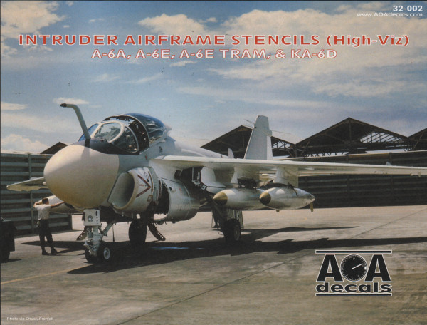 A-6 Intruder Airframe Stencils (High-Viz)