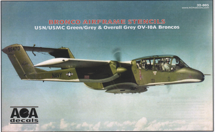 Bronco Airframe Stencils