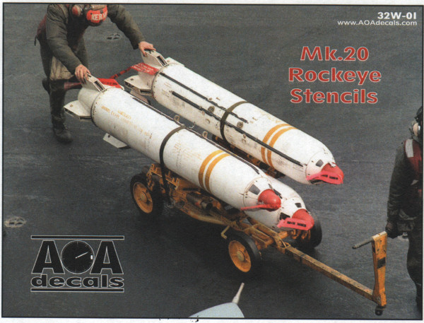 Mk.20 Rockeye Stencils