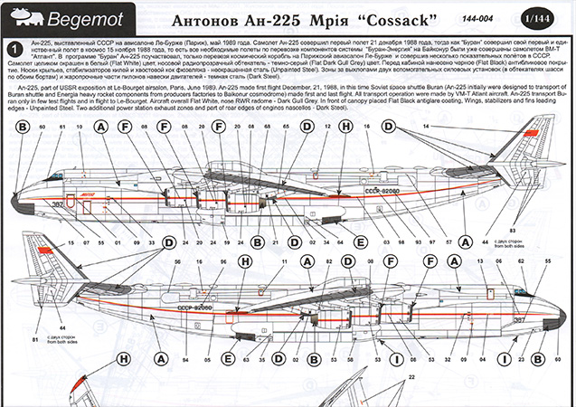Antonov An-225 Mriya 'Cossack'