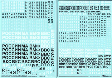 Additional Russian Air Force Insignia Type 2010