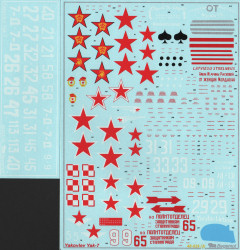 Begemot 1/48 Yakovlev Yak-7 Family Decal First Look