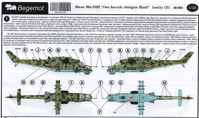 Mi-24P 'Two-barrel shotgun Hind' Family