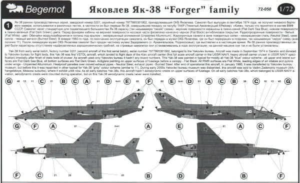 Yakovlev Yak-38 Forger Family