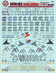 F/A-18C VFA-81 Sunliners Desert Storm