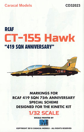 CT-155 Hawk RCAF 419 Sqn Anniversary