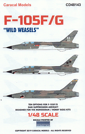 F-105F/G Wild Weasels