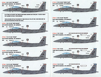 F-15E Lakenheath Strike Eagles