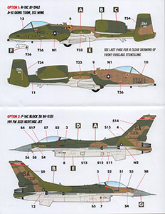 SEA Camo A-10C F-16C