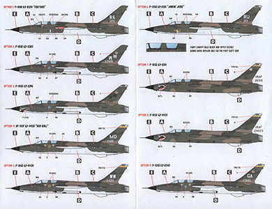 F-105F/G Wild Weasels