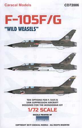 F-105F/G Wild Weasels