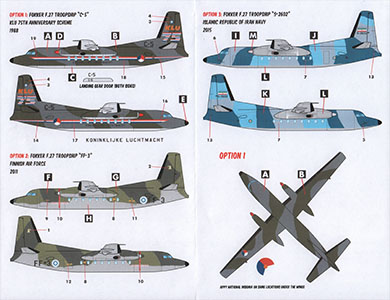 Fokker F-27 Troopship