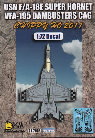thumbnail image 2 of DXM 1/72 USN F/A-18F Super Hornet Decal - VFA-103 Jolly Rogers 2 of 6
