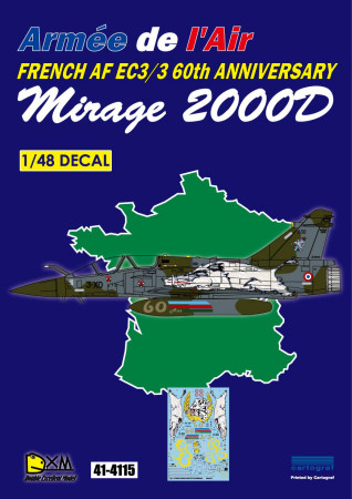 Mirage 2000D EC3/3 60th Anniversary