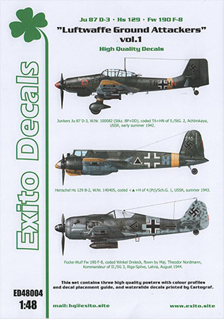 Luftwaffe Ground Attackers Vol.1