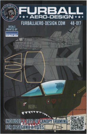 A-7D/E Canopy Frames