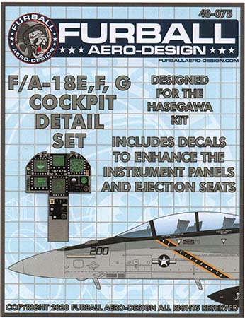 F/A-18E/F/G Cockpit Detail Set