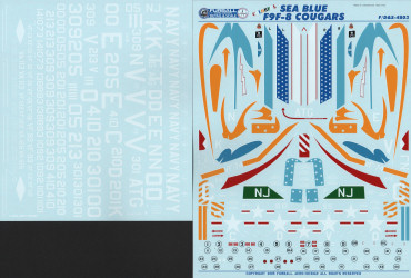 Sea Blue F9F Cougars