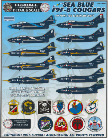 Sea Blue F9F Cougars