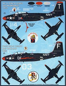 Colorful F2H-2/2P Sea Blue Banshees 