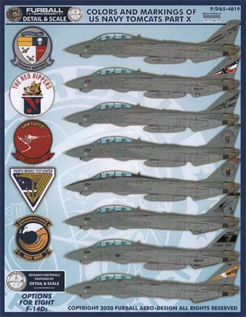 Colors and Markings of US Navy Tomcats Part X