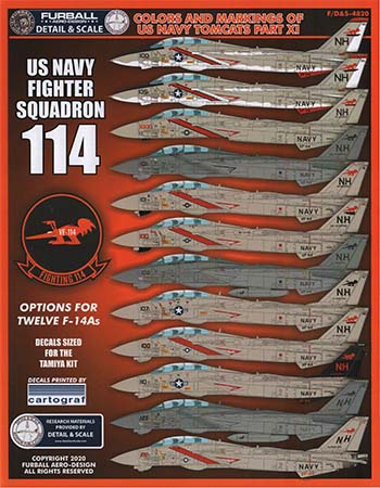 Colors and Markings of US Navy Tomcats Part XI