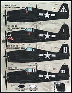 Colors and Markings of US Navy Hellcats Part 2