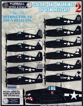 Colors and Markings of US Navy Hellcats Part 2