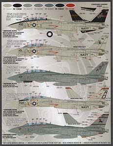 Colors and Markings of US Navy Tomcat Part XII