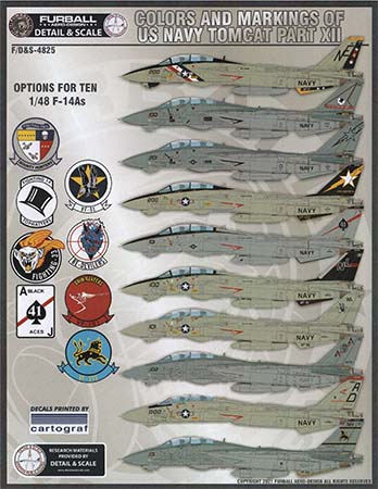 Colors and Markings of US Navy Tomcat Part XII