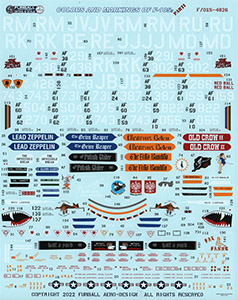 Colors and Markings of F-105s Part 1