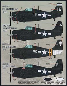 Colors and Markings of US Navy Wildcats