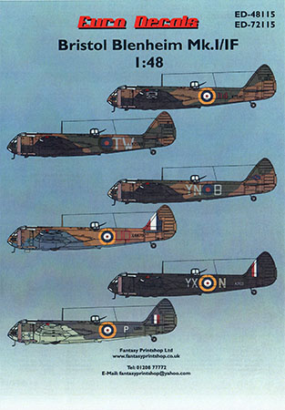 Bristol Blenheim Mk.I/IF