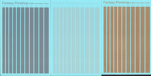 7mm-12mm Stripes