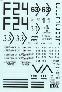 Echelon M1A1HA Decals
