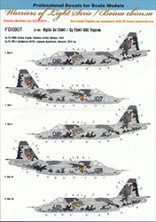 Foxbot 1/32 Su-25M1 Digital Frogfoot Decal First Look