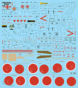 F-104J Stencil Data