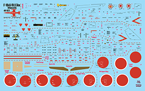 F-104J Stencil Data