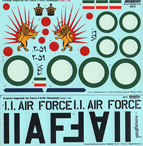 Imperial Iranian Air Force F-84G Thunderjet