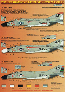 VF-14/VF-32 F-4B of Vietnam War Part One