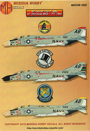 VF-14/VF-32 F-4B of Vietnam War Part Two