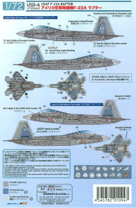 1/72 F-22A Raptor