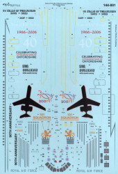 Vickers VC10 C.Mk.IK RAF Anniversary Markings